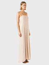 A glamorous Gatsby-style slip dress featuring a dazzling glitter surface, embodying vintage elegance and modern flair.