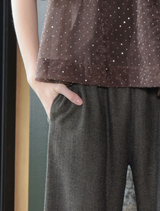 Gravel Walk and Talk Trouser, combining a modern cut with a soft fabric, perfect for both leisure and work environments.