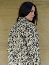 Stylish leopard print jacket from Invent The Future, designed for a trendy and eye-catching look.