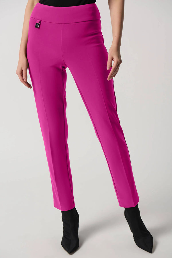 Slim Leg Pull-On Trousers