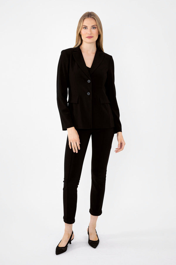 Buttoned Single Breasted Blazer