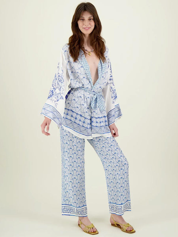 Lucia Amalfi Kimono Belted - Amlafi Coast