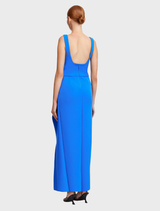 Tuthill Midi Dress in Oxford, designed with a flattering fit and a graceful midi length, ideal for both casual and formal events.