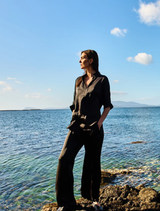 Mink-colored Maxi Pace Pant, designed for a comfortable fit with a stylish, relaxed silhouette.