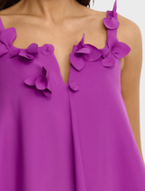 Eastgreen Maxi Dress in rich Mulberry, offering a sophisticated look with a comfortable, flowing design for versatile wear.