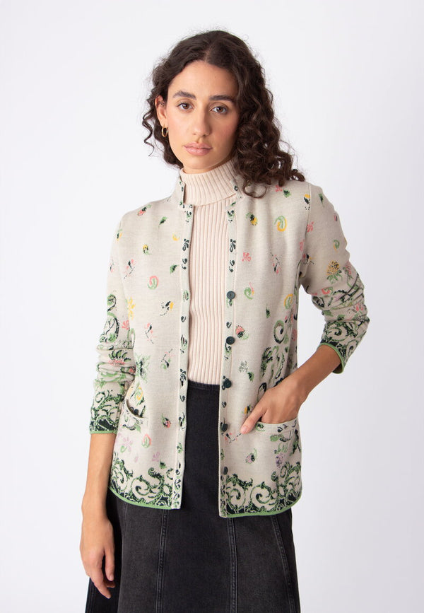 Jacquard Jacket - Illumination Pattern