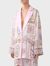 Ornate pink blazer, part of the Relaxed Suit Jacket - Palapast collection.
