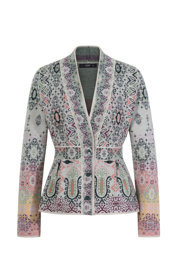 Jacquard Jacket - Ornement Pattern