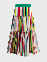 A striped Skirt 