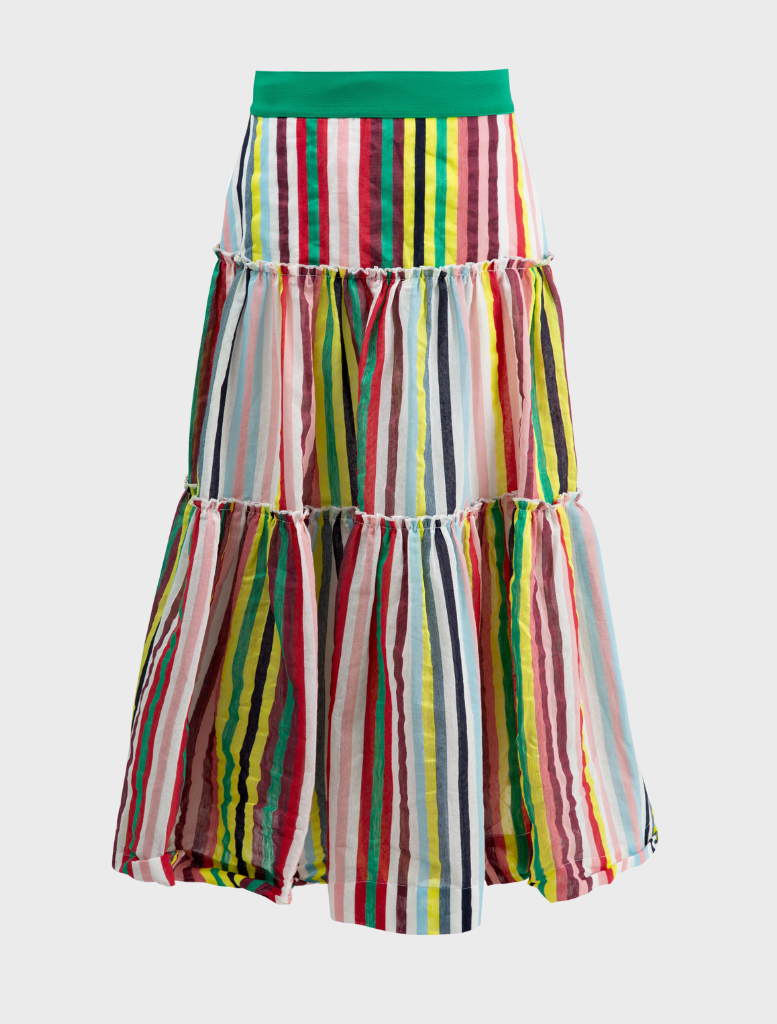 A striped Skirt 