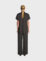 Mink Maxi Pace Pant, offering a stylish and comfortable design with a relaxed fit for everyday wear.