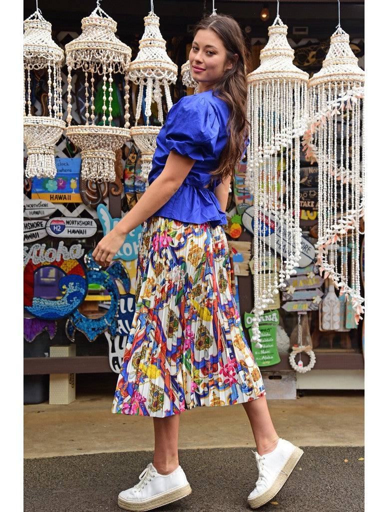 The Turn Up The Pleat Skirt by Coop