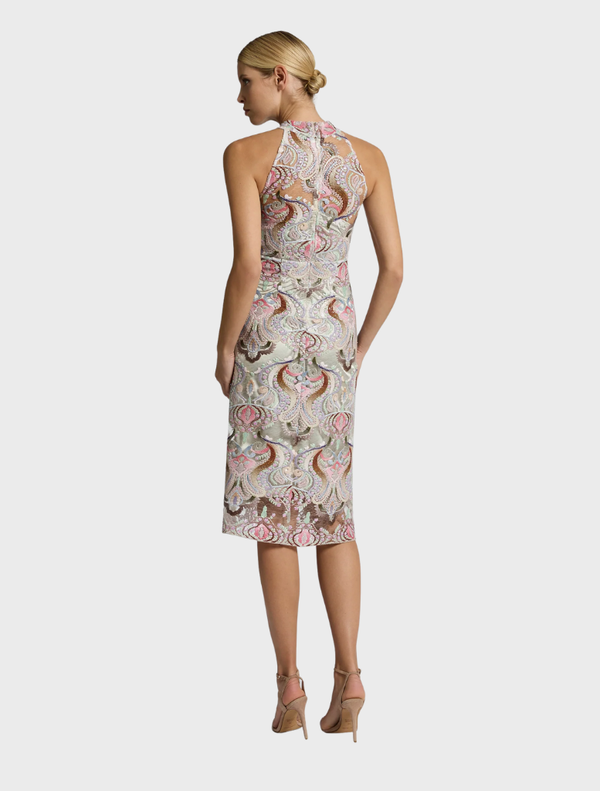 Paloma sleeveless top in a delicate sorbet-nude shade, ideal for summer wear and stylish layering.