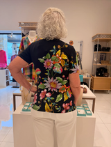 Janie Favorite's Orlaya short sleeve crew neck tee, offering a comfortable fit and stylish simplicity for daily wear.
