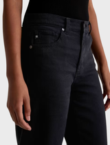Brinley Jean in Super Black, showcasing a stylish silhouette ideal for versatile wardrobe styling.