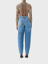 Denim Milla Turkiye Talisman Girlfriend Jean, showcasing a modern fit and versatile design for everyday outfits.