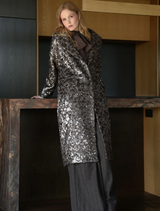 Stylish pewter coat from Thanks Gorgeous, featuring a modern design and elegant silhouette.