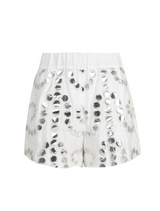 A white shorts for th women