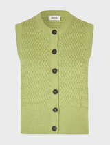 Stylish Ulvamd top in tarragon, designed for versatility and comfort, perfect for various casual occasions.