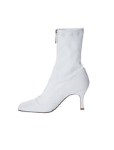 Bianco Heeled Boot - White