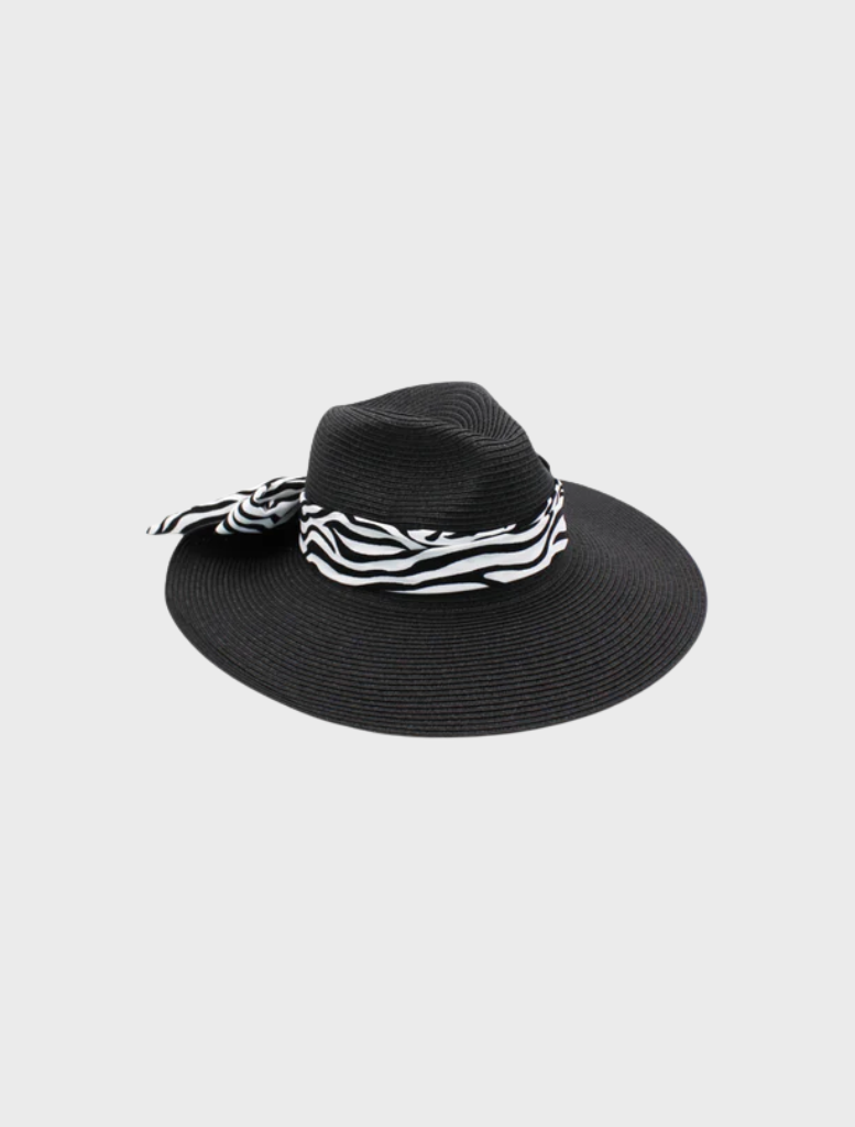 Classic black Archer Short-Back Fedora, offering a timeless accessory for any wardrobe.