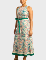 Dusk Dress with a Marble design, highlighting a sophisticated style ideal for evening events and special occasions.