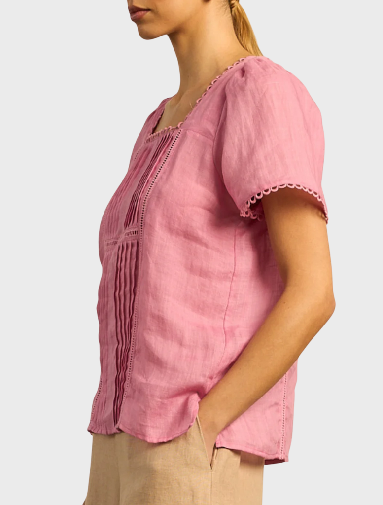 Yonder Top - Floss, a contemporary top with a chic design, suitable for both everyday wear and special events.