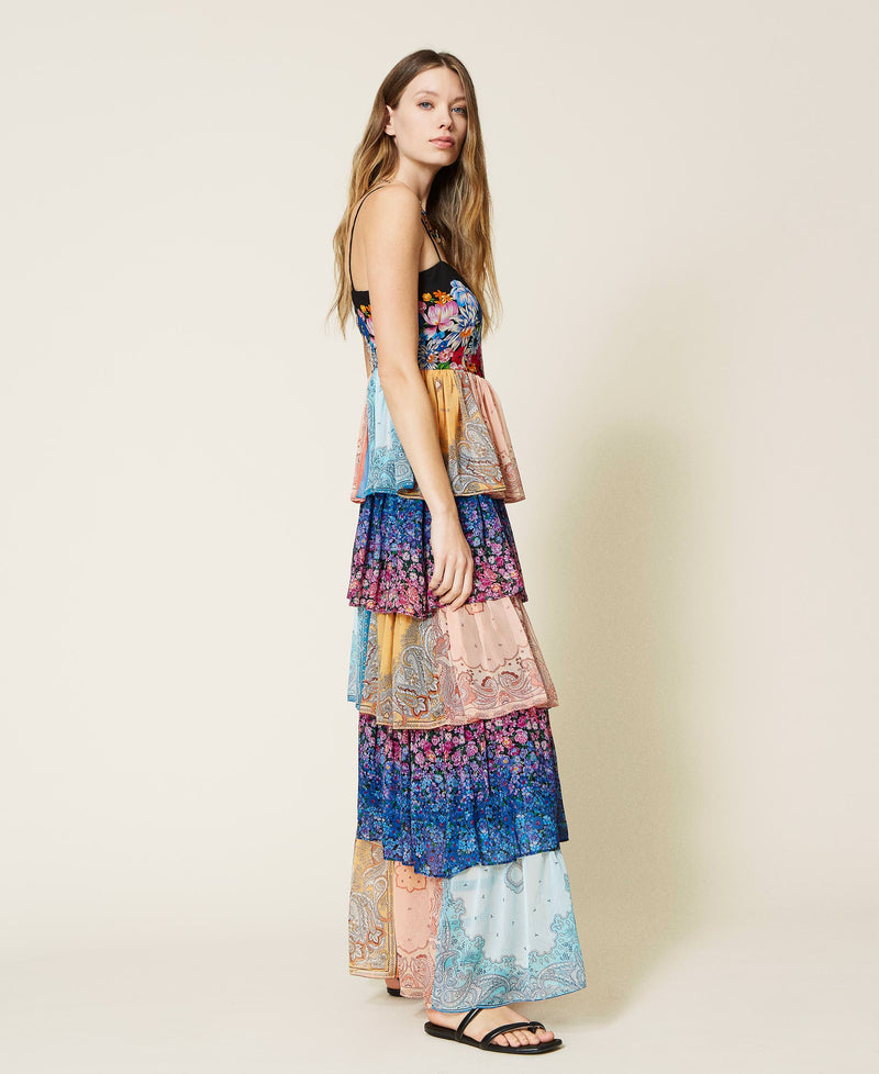 Twinset - Long printed dress