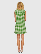 Blair Tweed Mini Dress - Emerald
