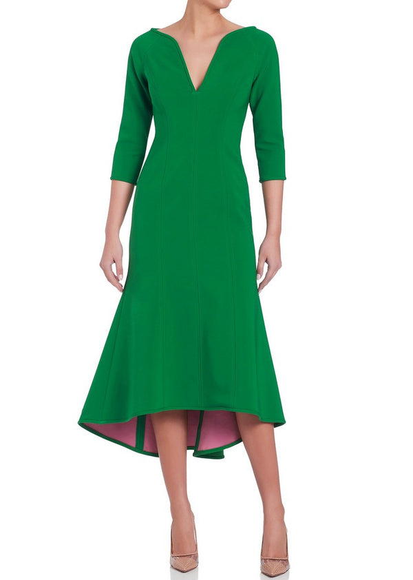 Moss & Spy Maple Dress Emerald