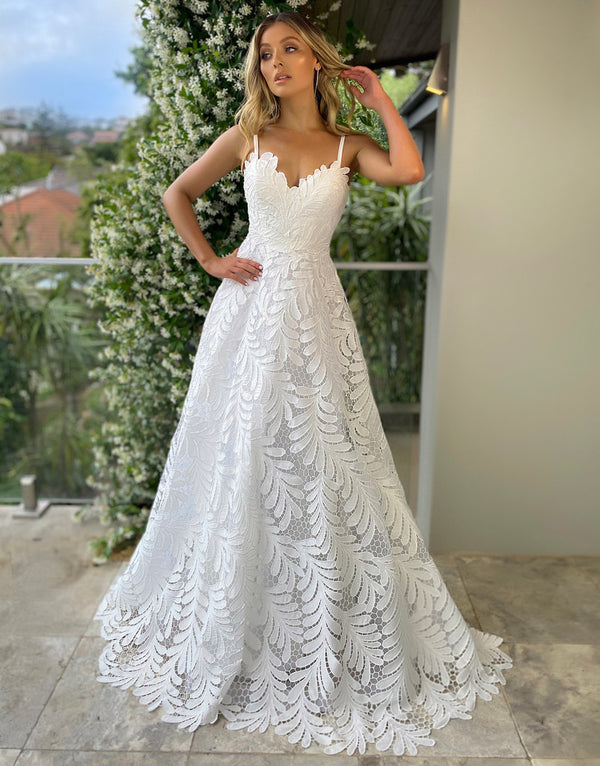 Jadore JX5032 Gown - Ivory
