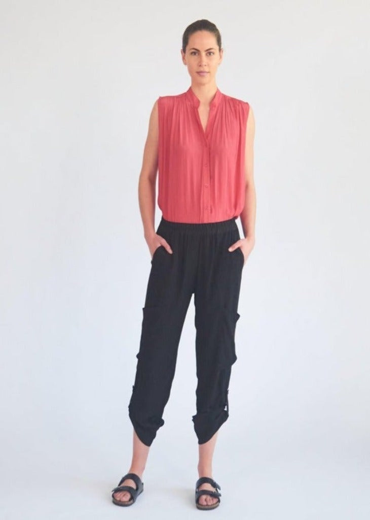 Mela Purdie Soft Cargo Pant Black. Women's Bottoms & Trousers Australia