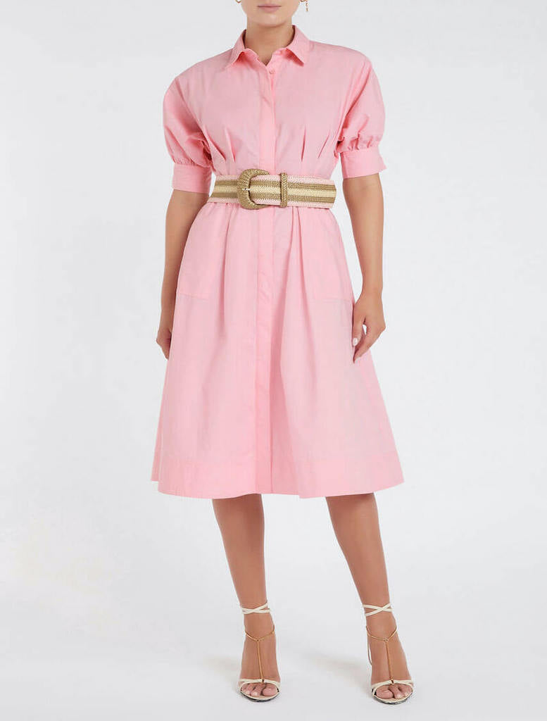 Sommer Midi Dress - Candy Pink