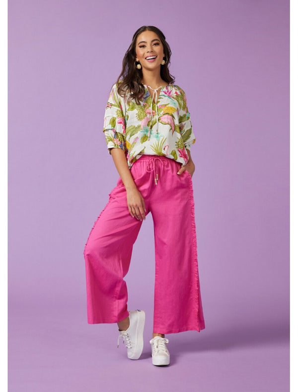 Havana Pant - Magenta