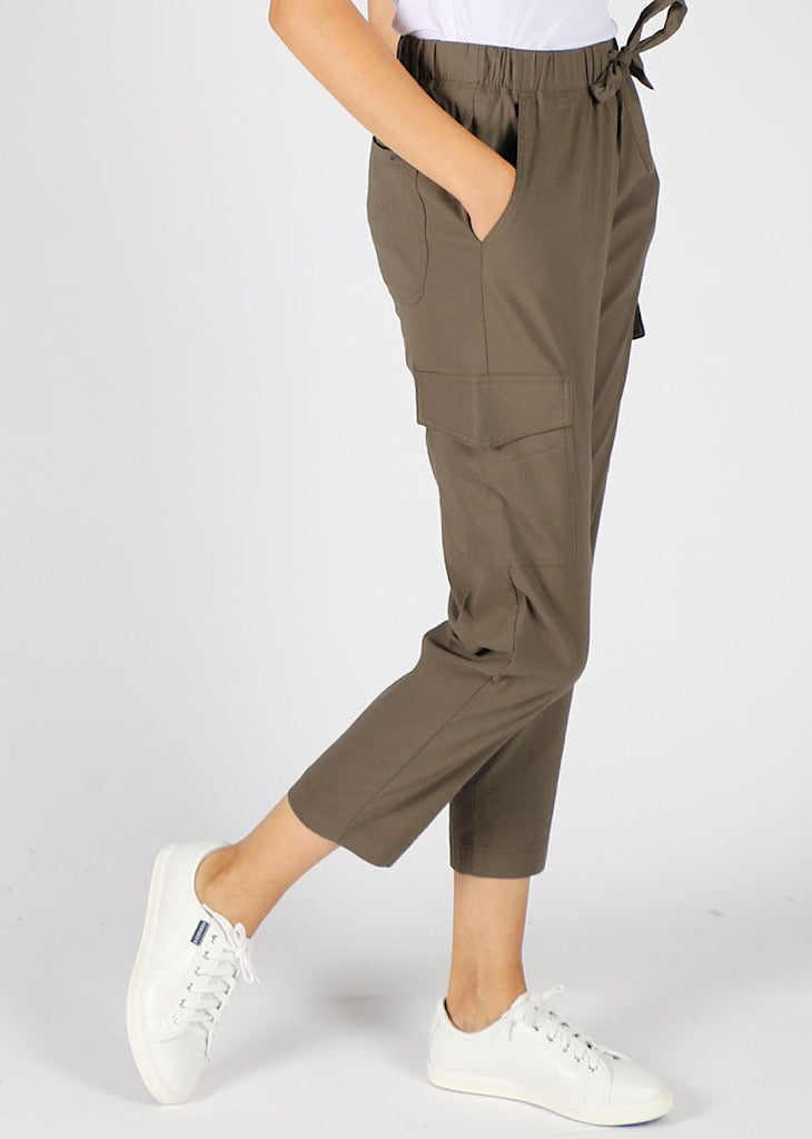 Verge Acrobat Soft Cargo Pant Safari – Mariko Boutique