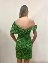 Mirella Mini Dress - Green