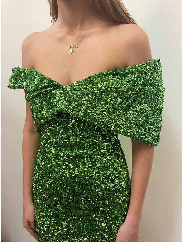 Mirella Mini Dress - Green