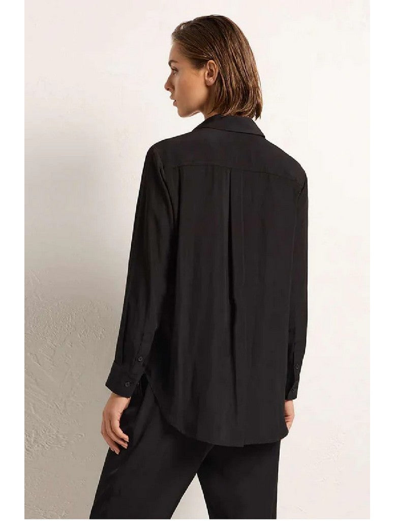 Single Pocket Shirt - Black